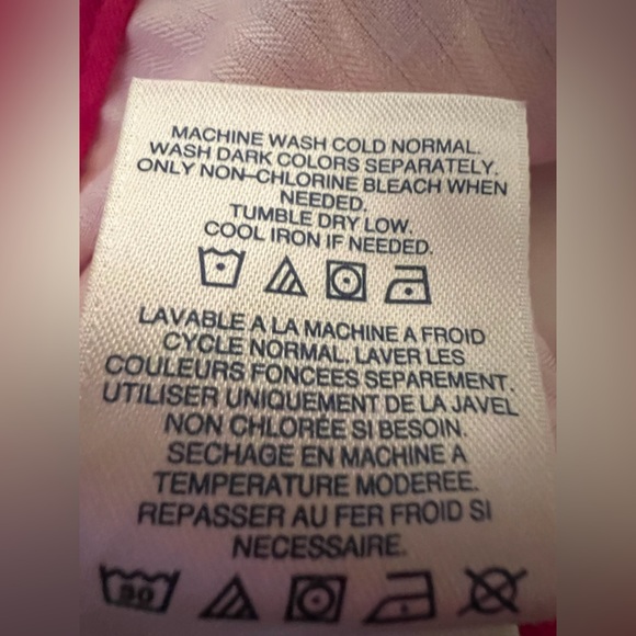 🌸🌸EUC Lands’ End Ladies Fuchsia Shorts Size 12 🌸🌸 - Picture 4 of 5